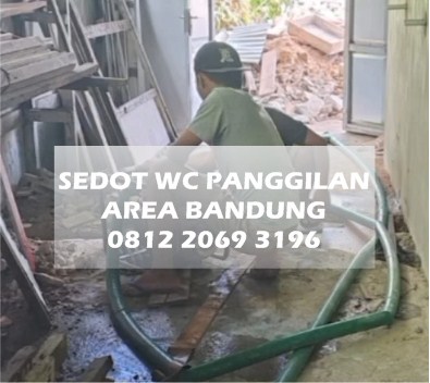 proses penyedotan WC